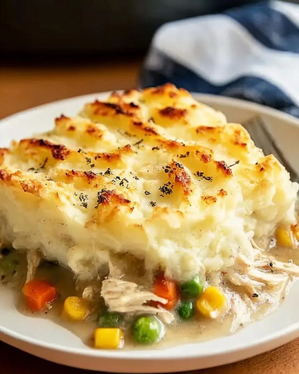 Rotisserie Chicken Shepherd Pie - detail 2