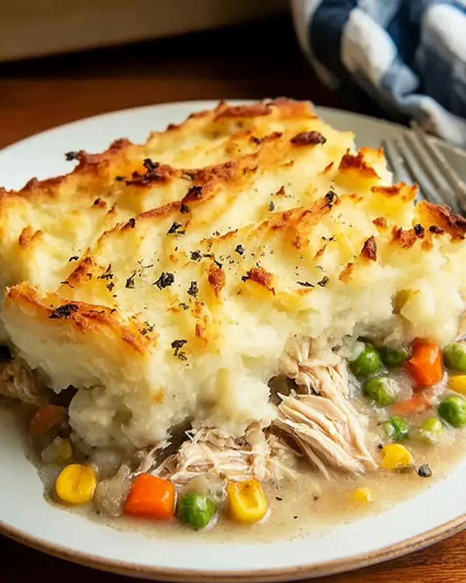 Rotisserie Chicken Shepherd Pie - detail 3
