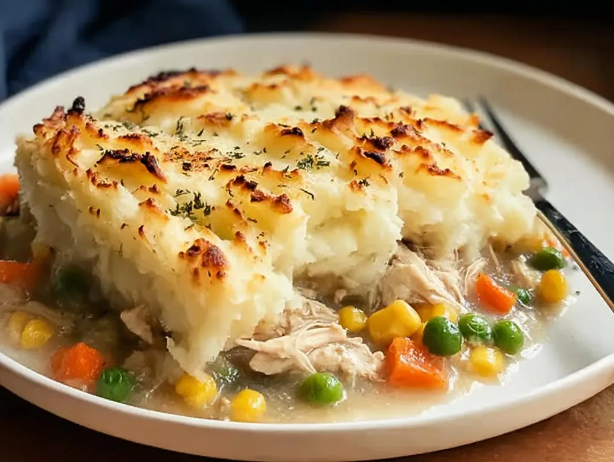 Irresistible Rotisserie Chicken Shepherd Pie in Just 45 Min