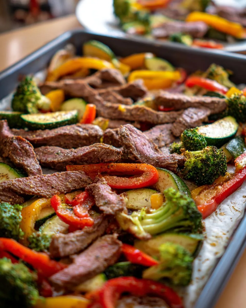 Sheet Pan Steak Recipe - detail 3