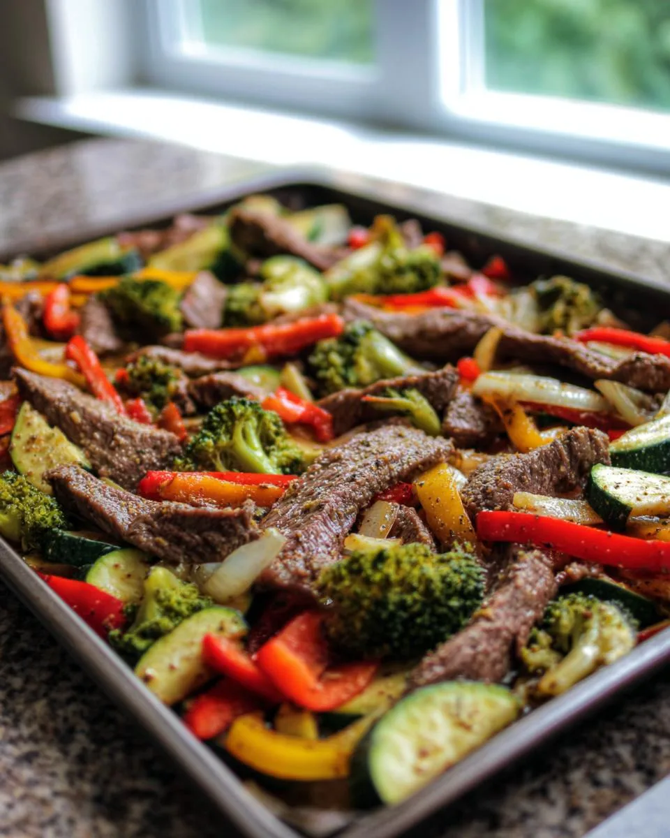 Sheet Pan Steak Recipe - detail 4