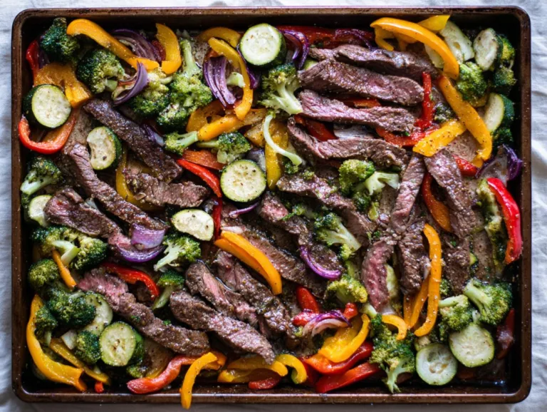 Sheet Pan Steak Recipe