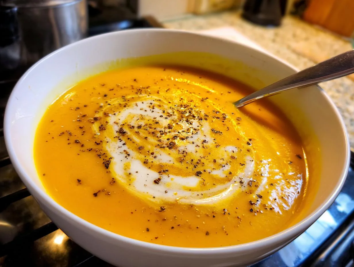 40-Minute Simple Butternut Squash Soup That Warms Your Soul
