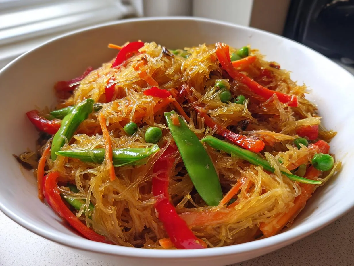 Irresistible Spaghetti Squash Chow Mein Recipe in 45 Minutes