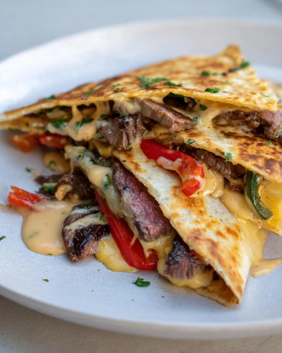 Steak Quesadillas with Chipotle Crema - detail 4