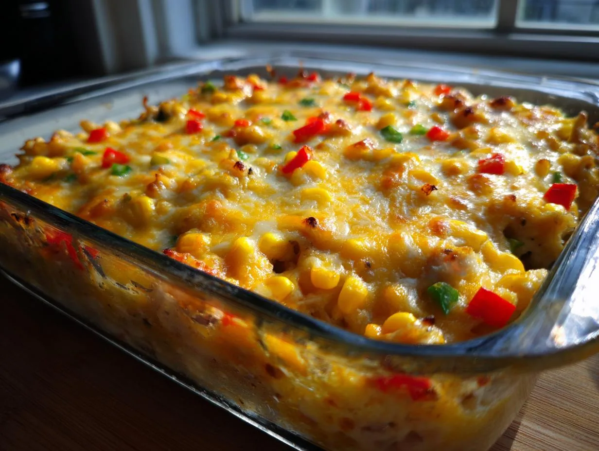Irresistible Street Corn Chicken Casserole Recipe in 30 Min