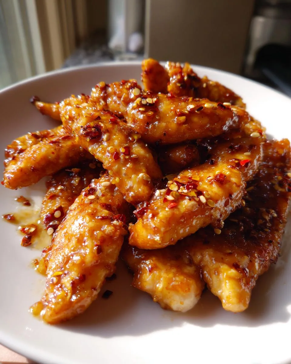 Tender Honey Garlic Chicken - detail 3