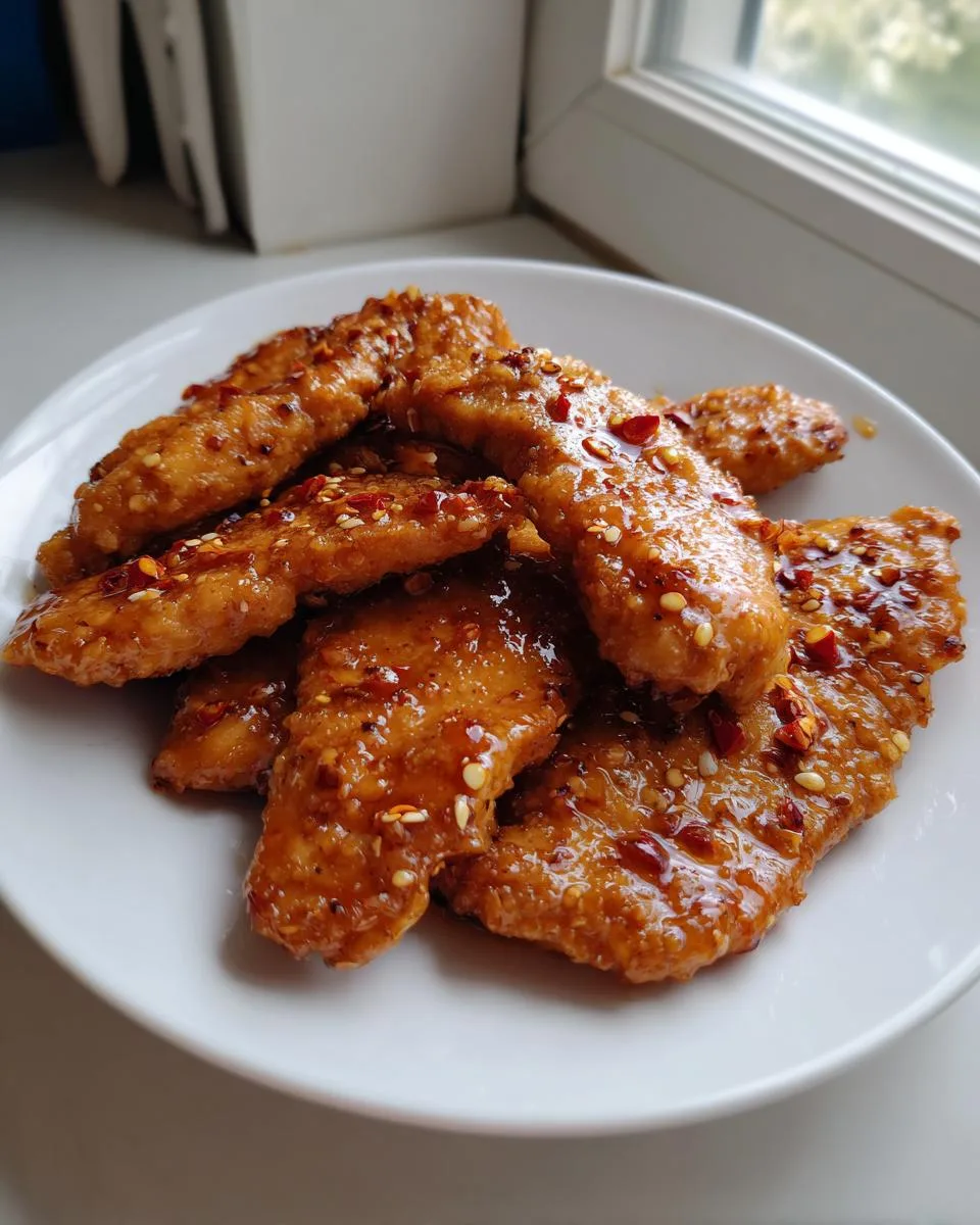 Tender Honey Garlic Chicken - detail 4