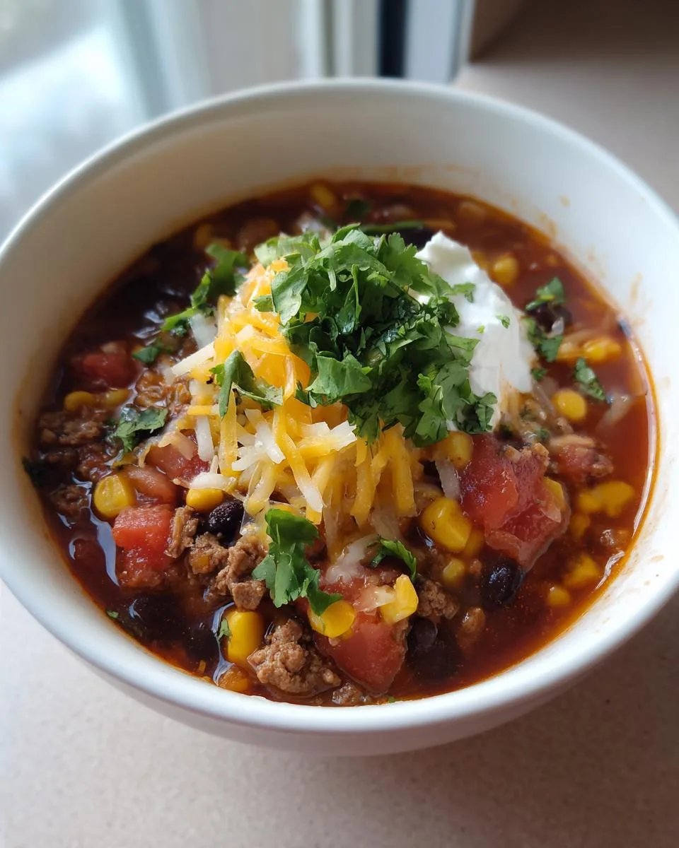 The Best Taco Soup - detail 4