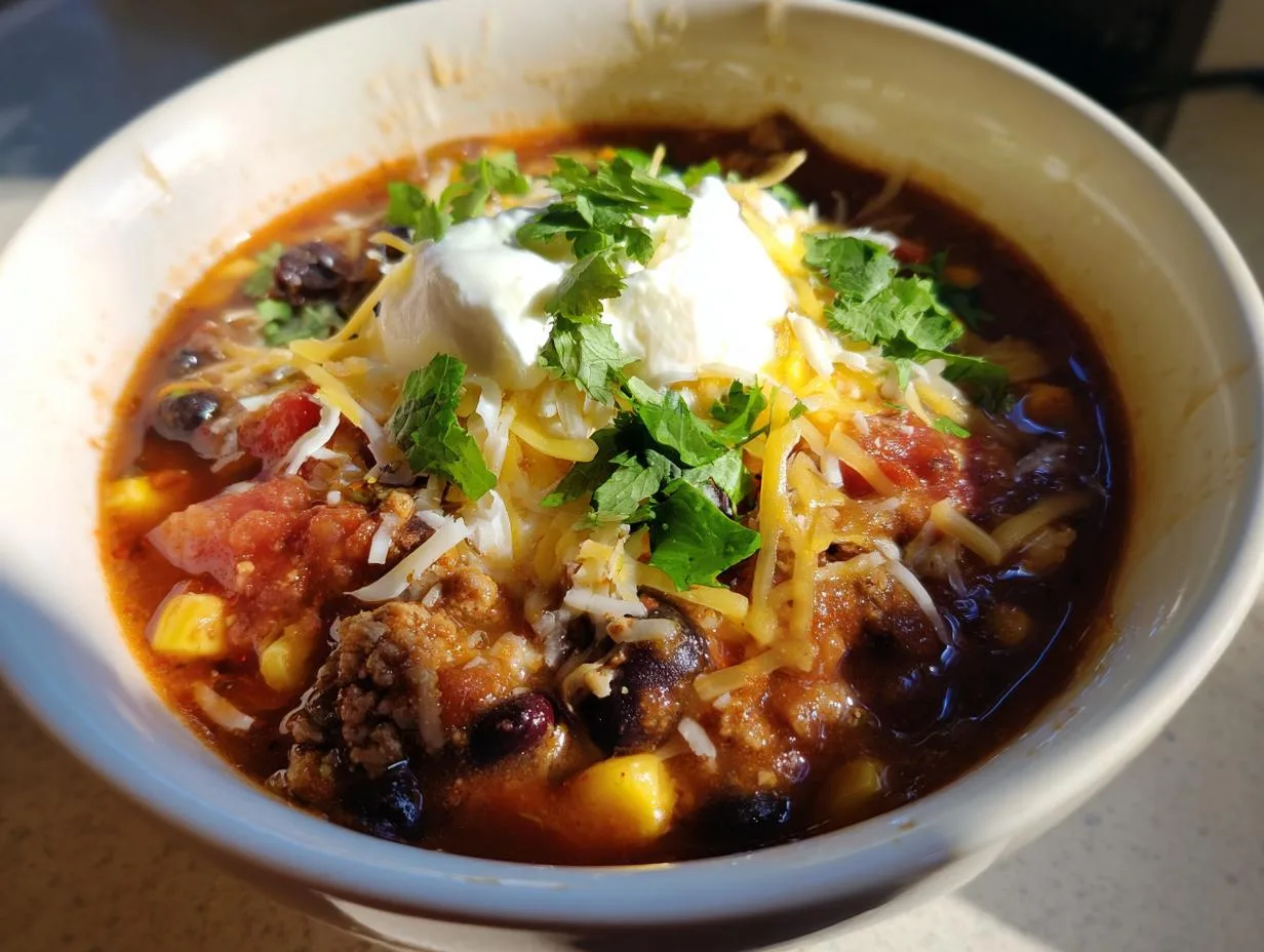 Grandma Jo’s Best Taco Soup Recipe in Just 30 Minutes