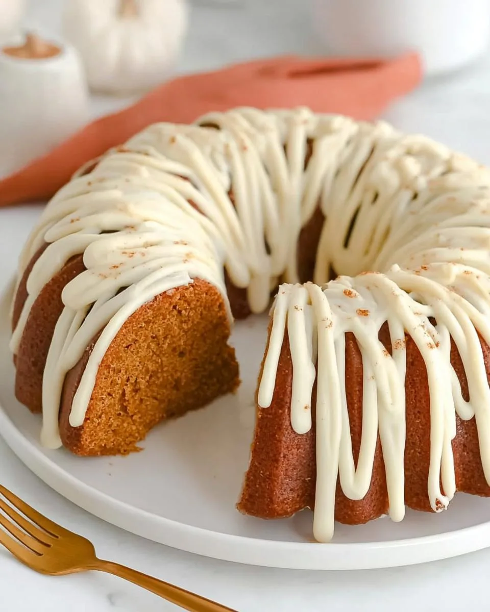 pumpkin bundt cake - detail 4