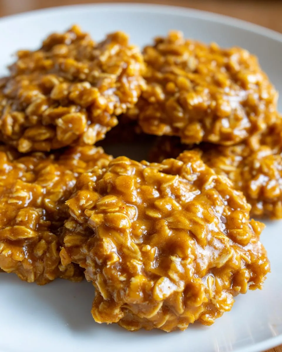 pumpkin no bake cookies - detail 4
