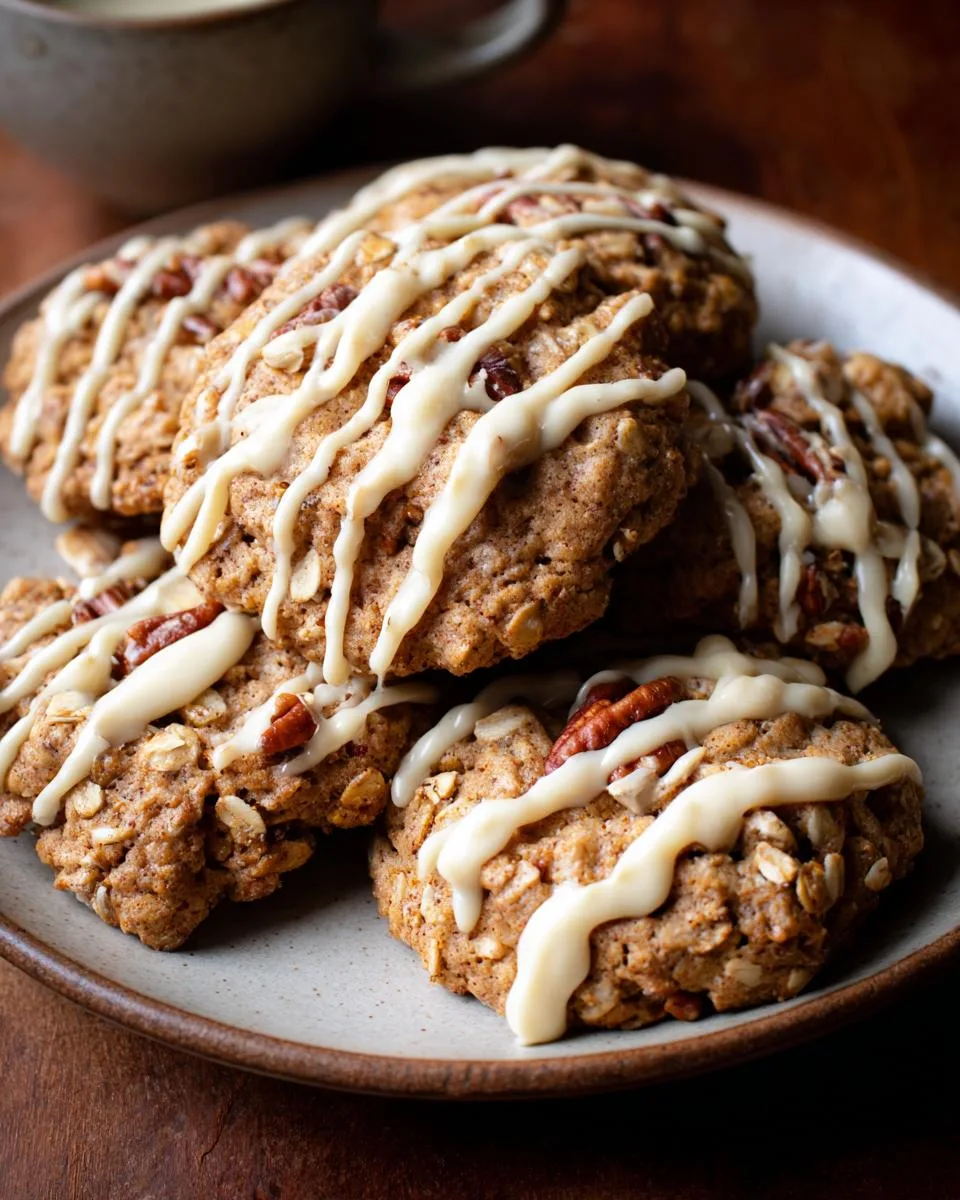 pumpkin oatmeal cookies - detail 3