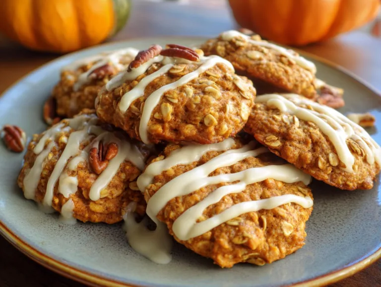pumpkin oatmeal cookies