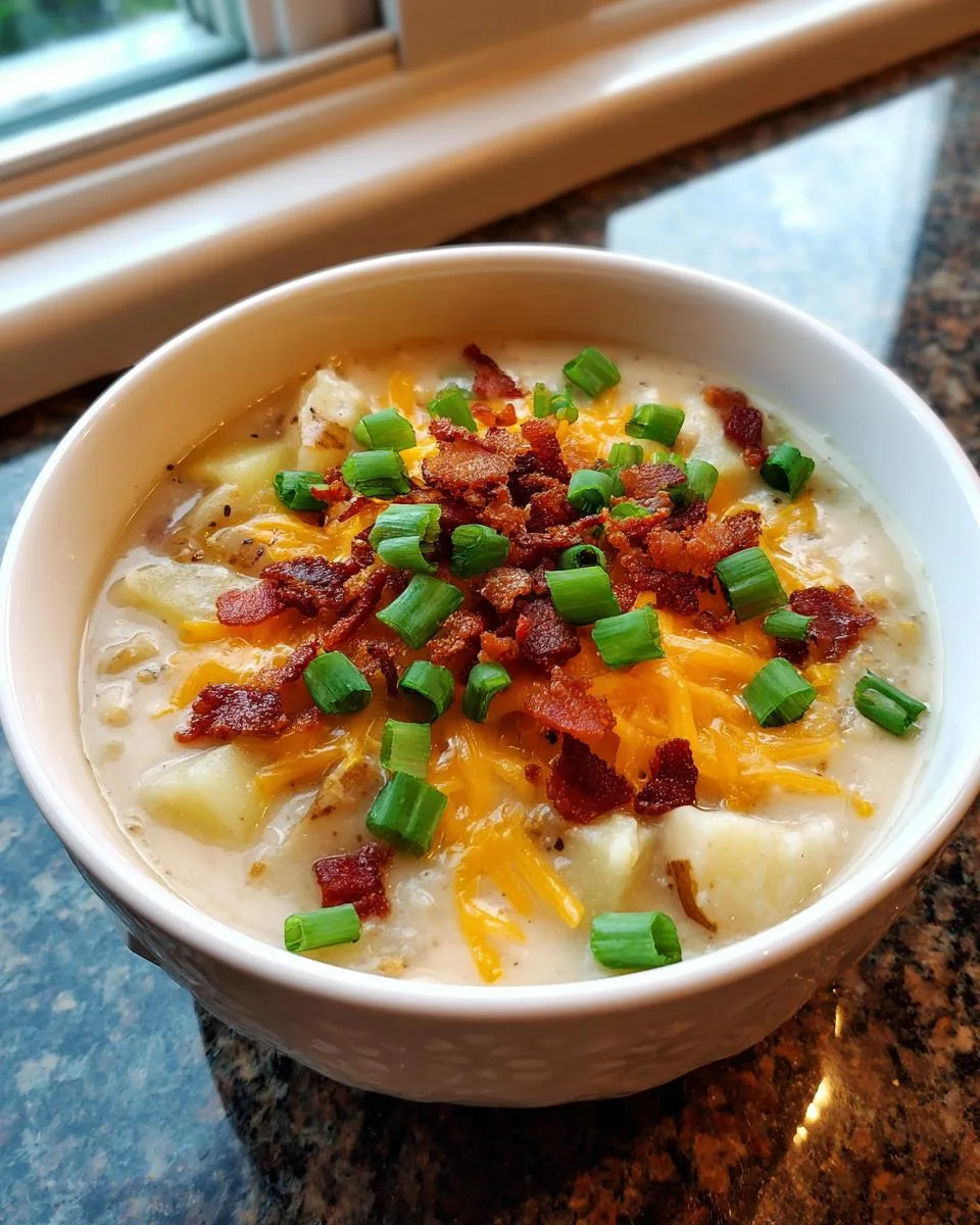 Baked Potato Soup - detail 3