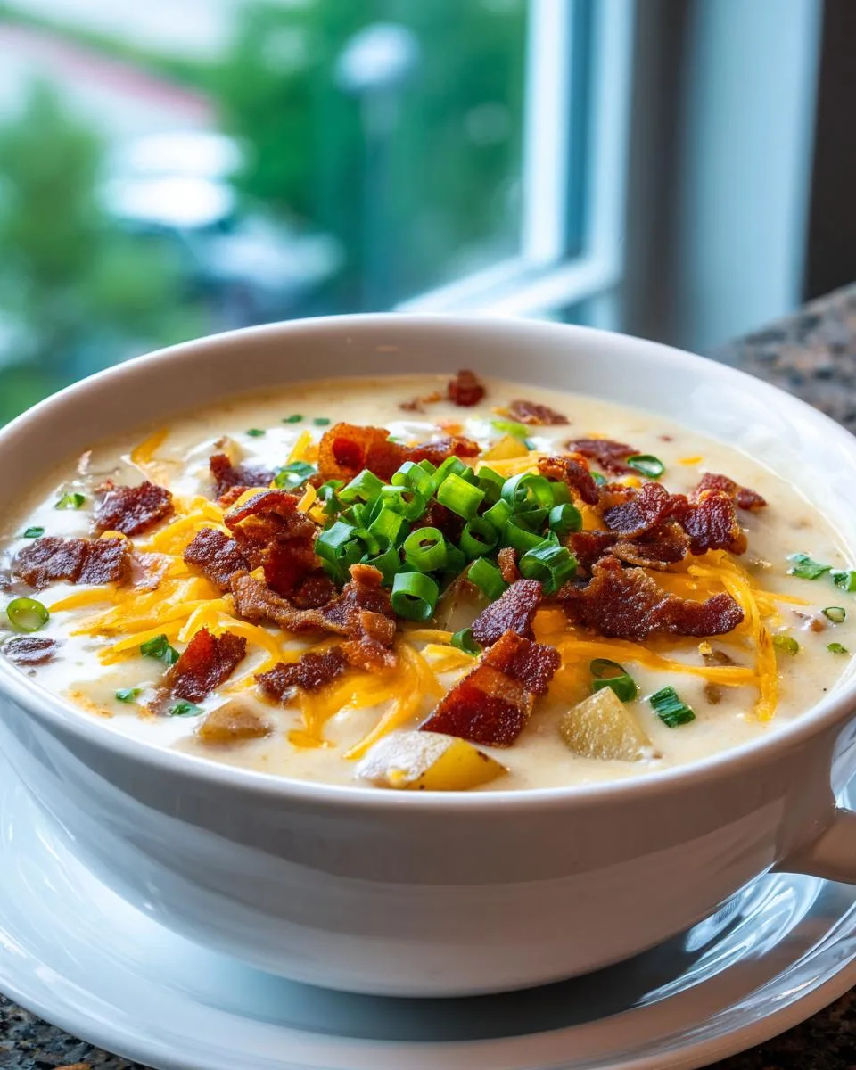Baked Potato Soup - detail 4