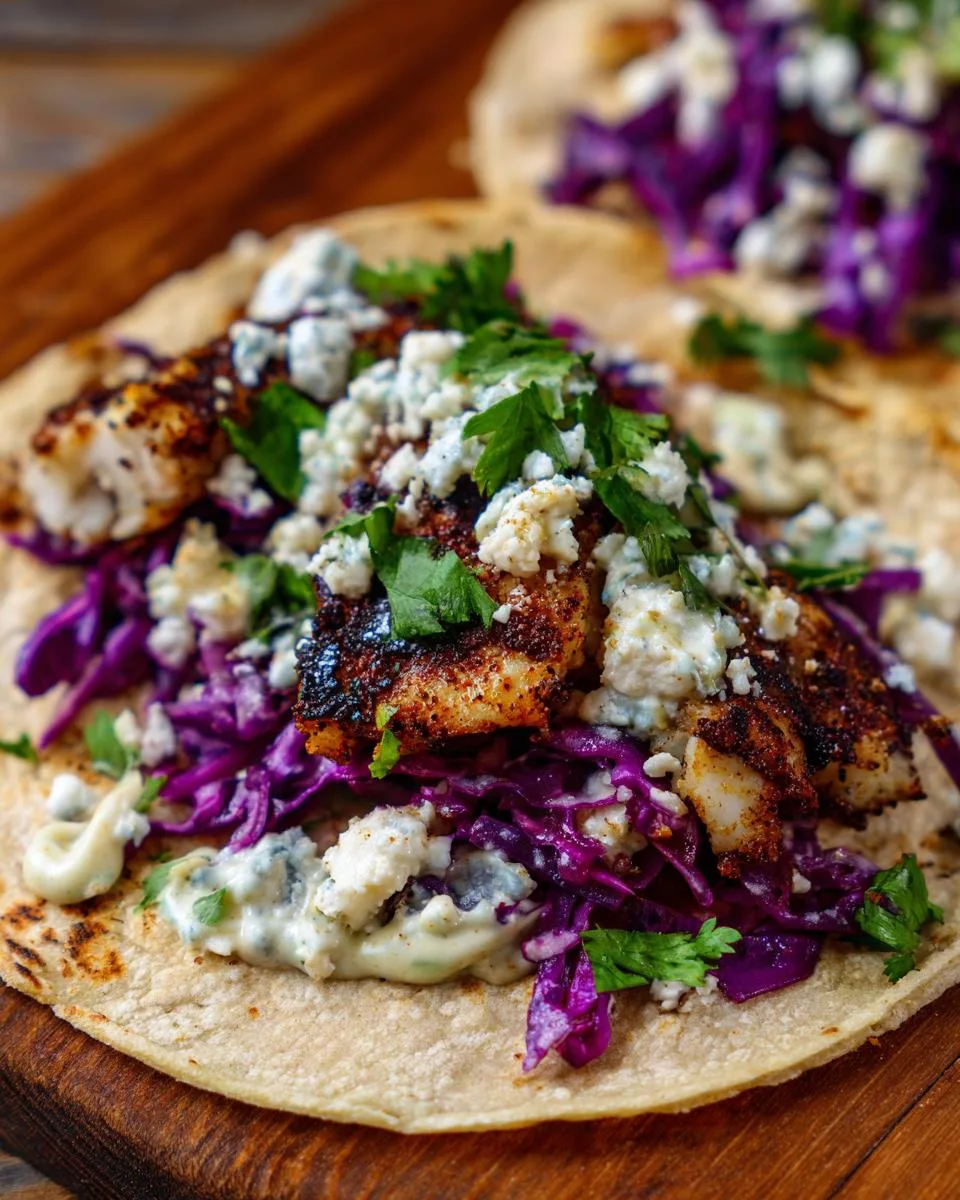 Blackened Fish Tacos - detail 4