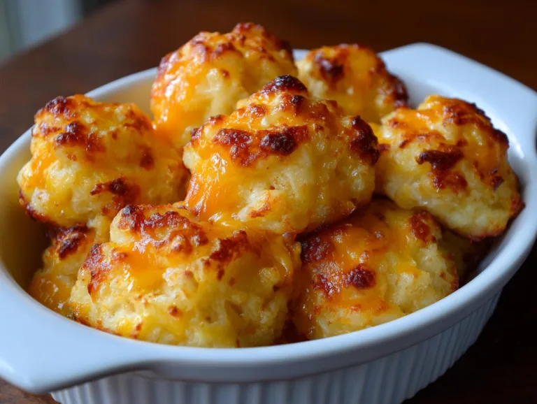 Cheesy Mashed Potato Puffs