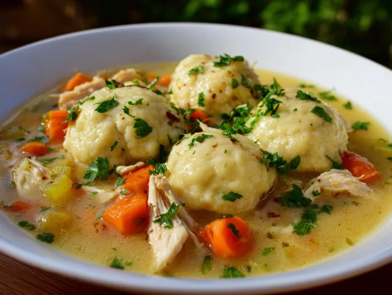 Chicken Dumpling Soup