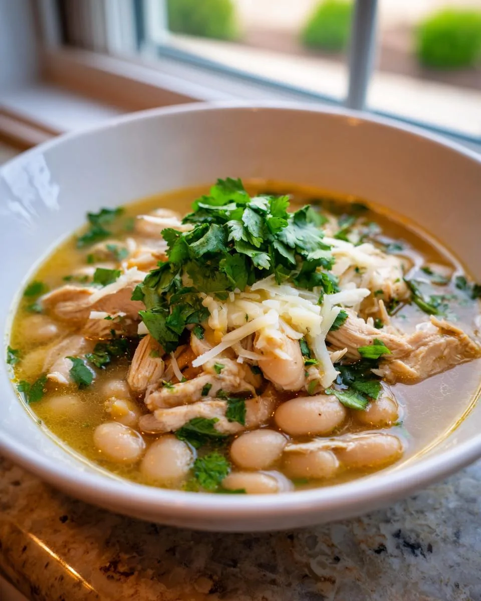 Classic Stovetop White Chicken Chili - detail 4