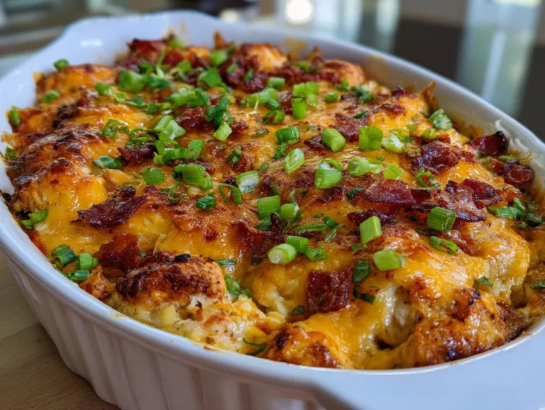 Crack Chicken Casserole