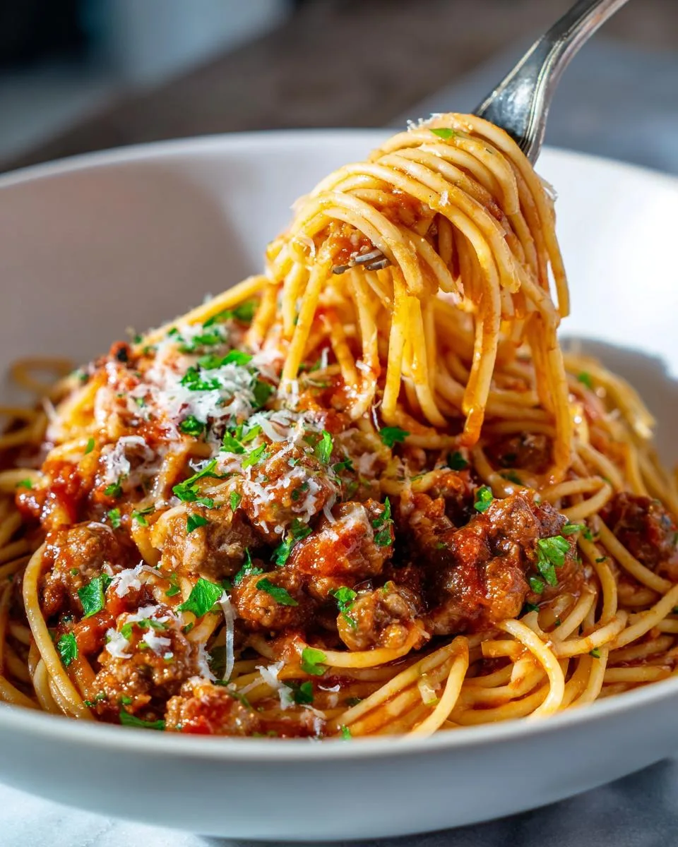 Crock Pot Spaghetti Recipe - detail 2