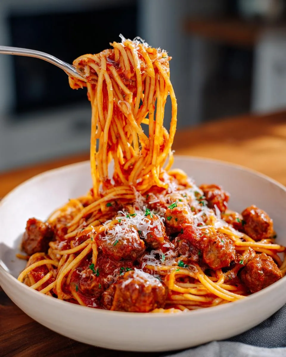 Crock Pot Spaghetti Recipe - detail 3