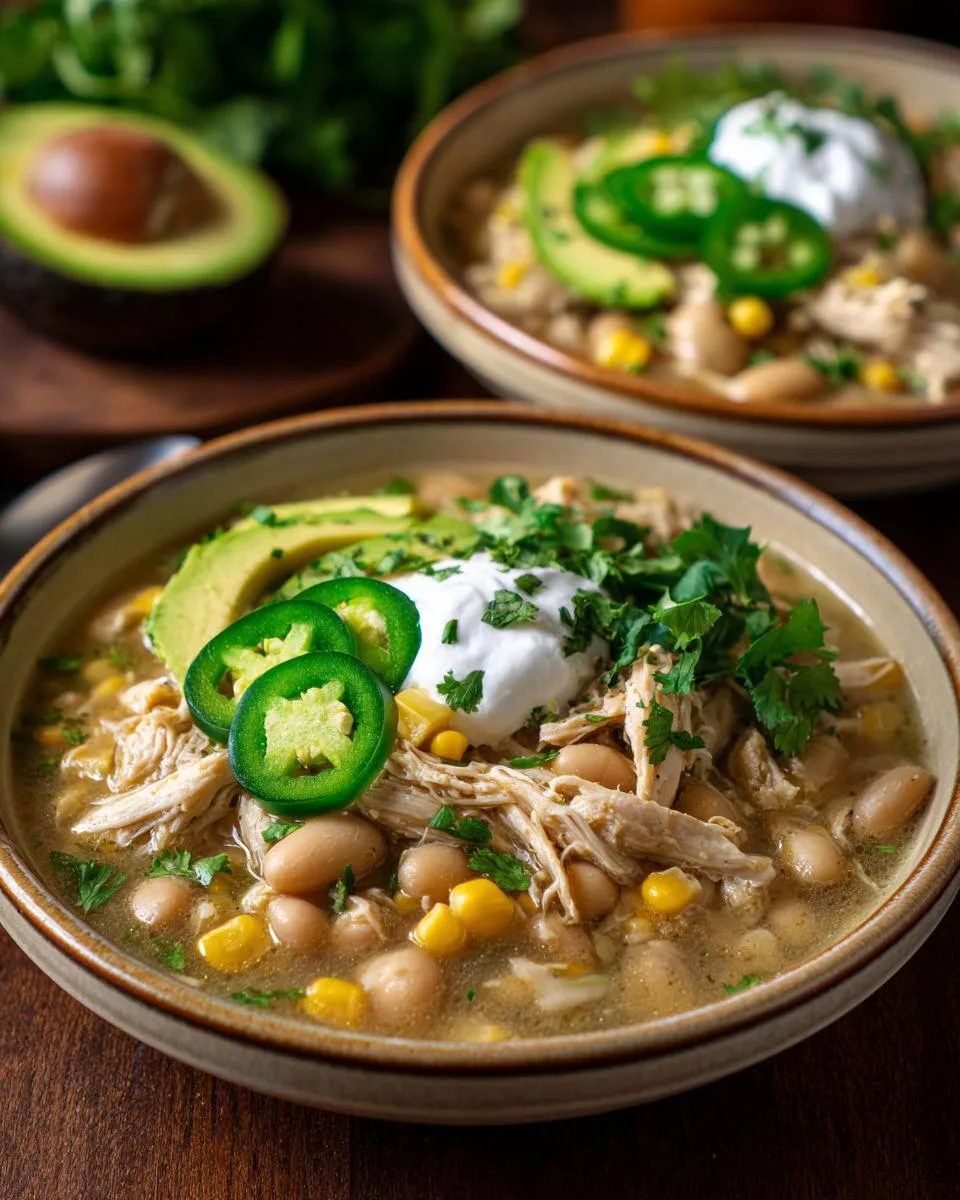 Crock Pot White Chicken Chili - detail 4