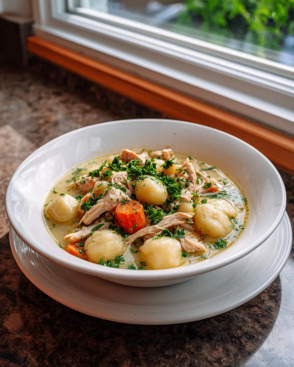 Crockpot Chicken Gnocchi Soup - detail 4