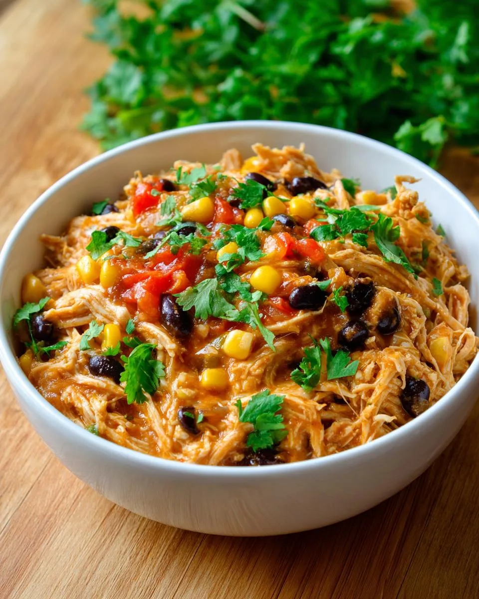 Crockpot Fiesta Chicken Recipe - detail 3