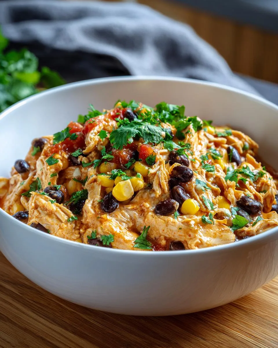 Crockpot Fiesta Chicken Recipe - detail 4