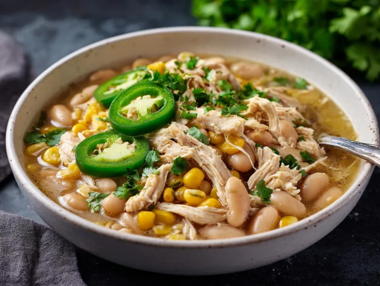 Dairy-Free White Chicken Chili