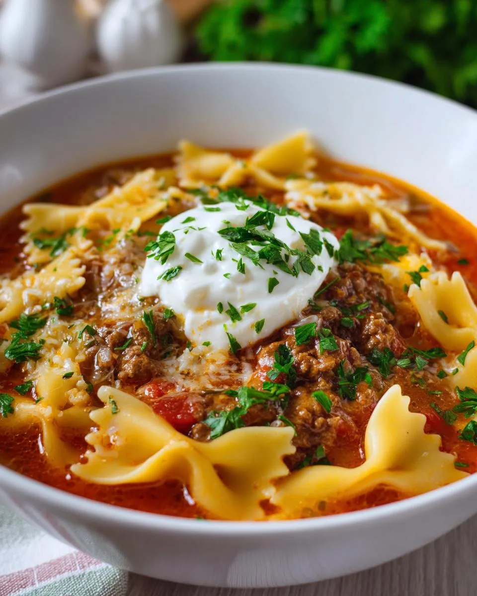 Delicious Lasagna Soup Recipe - detail 3