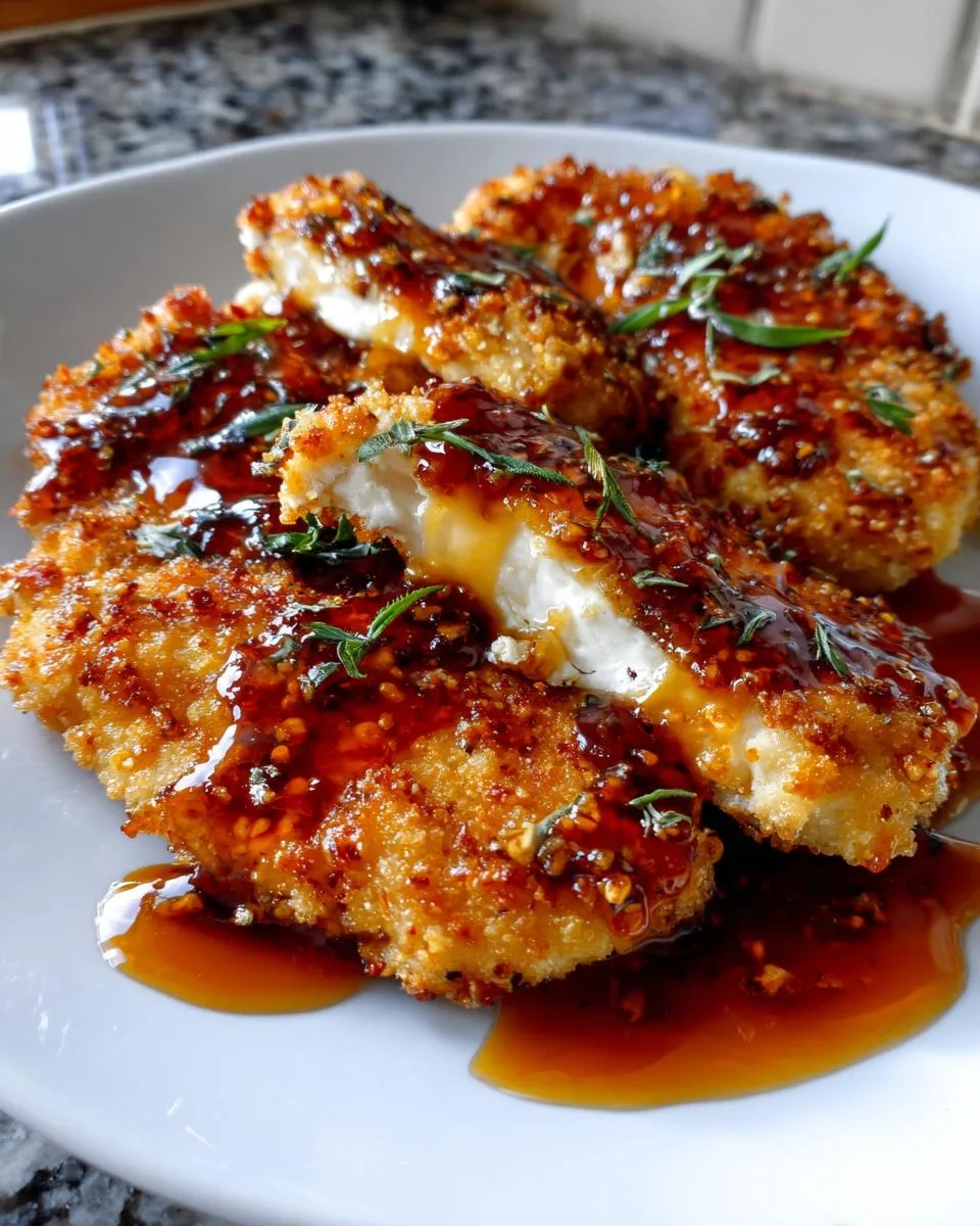 Feta Chicken with Hot Honey - detail 3