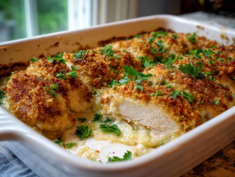 Garlic Parmesan Chicken Bake