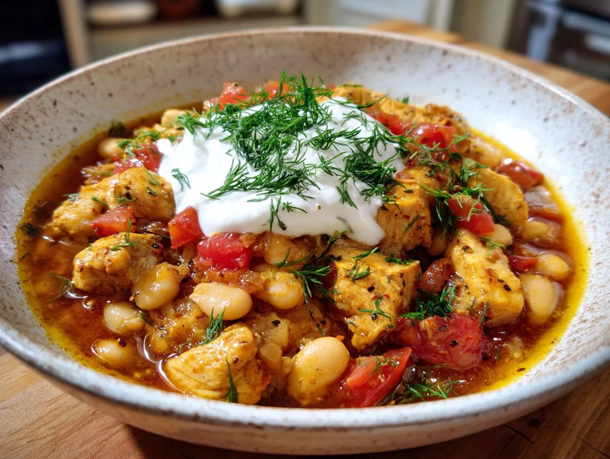 Greek Marinated Chicken Chili Recipe – A Hearty 30-Min Feast