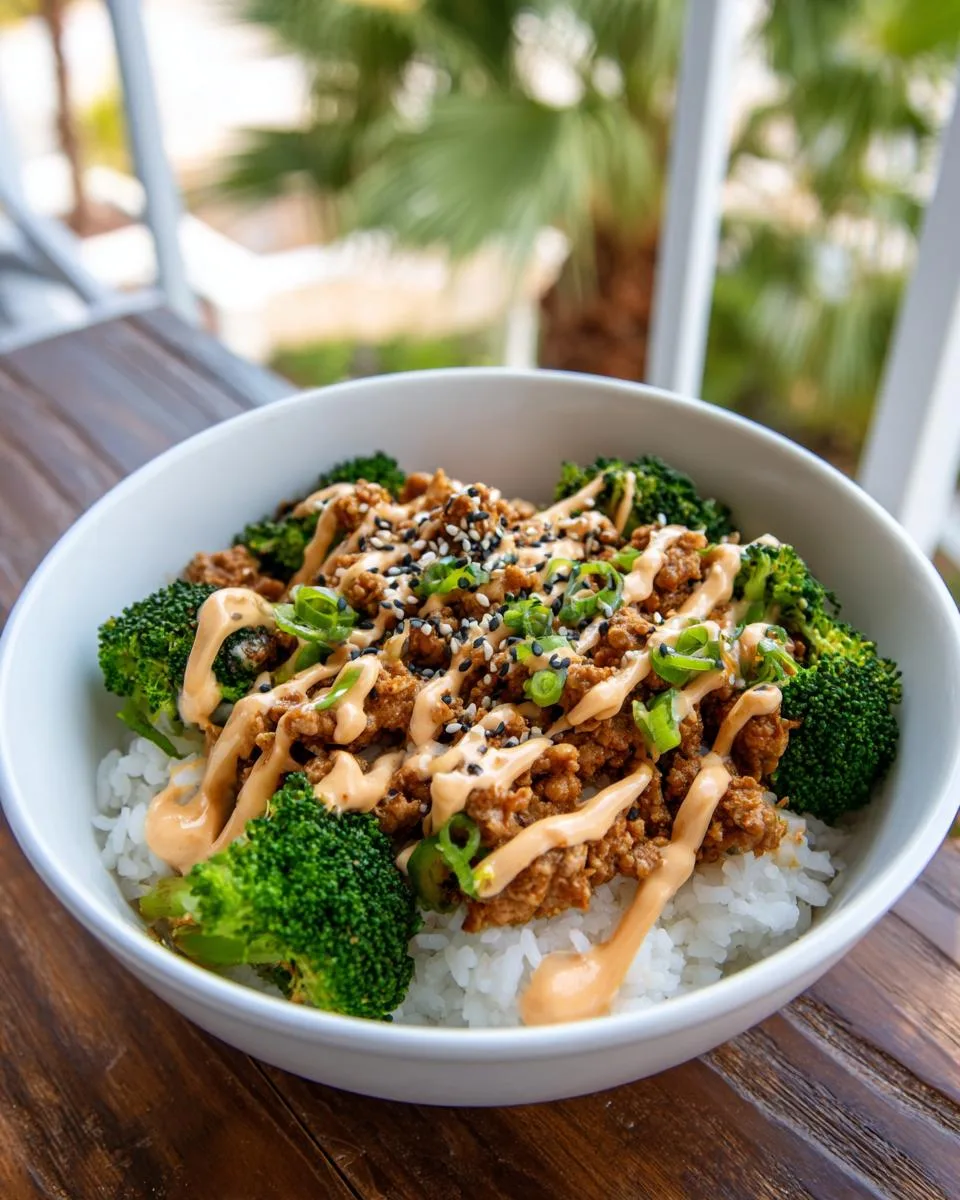 Ground Chicken Bowls - detail 4
