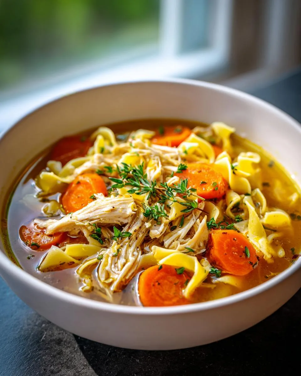 Homemade Chicken Noodle Soup - detail 4
