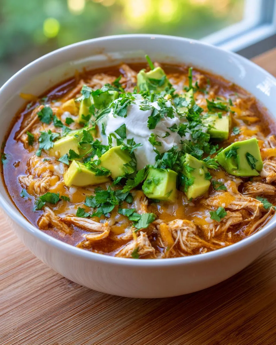 Keto Instant Pot Chicken Chili - detail 4