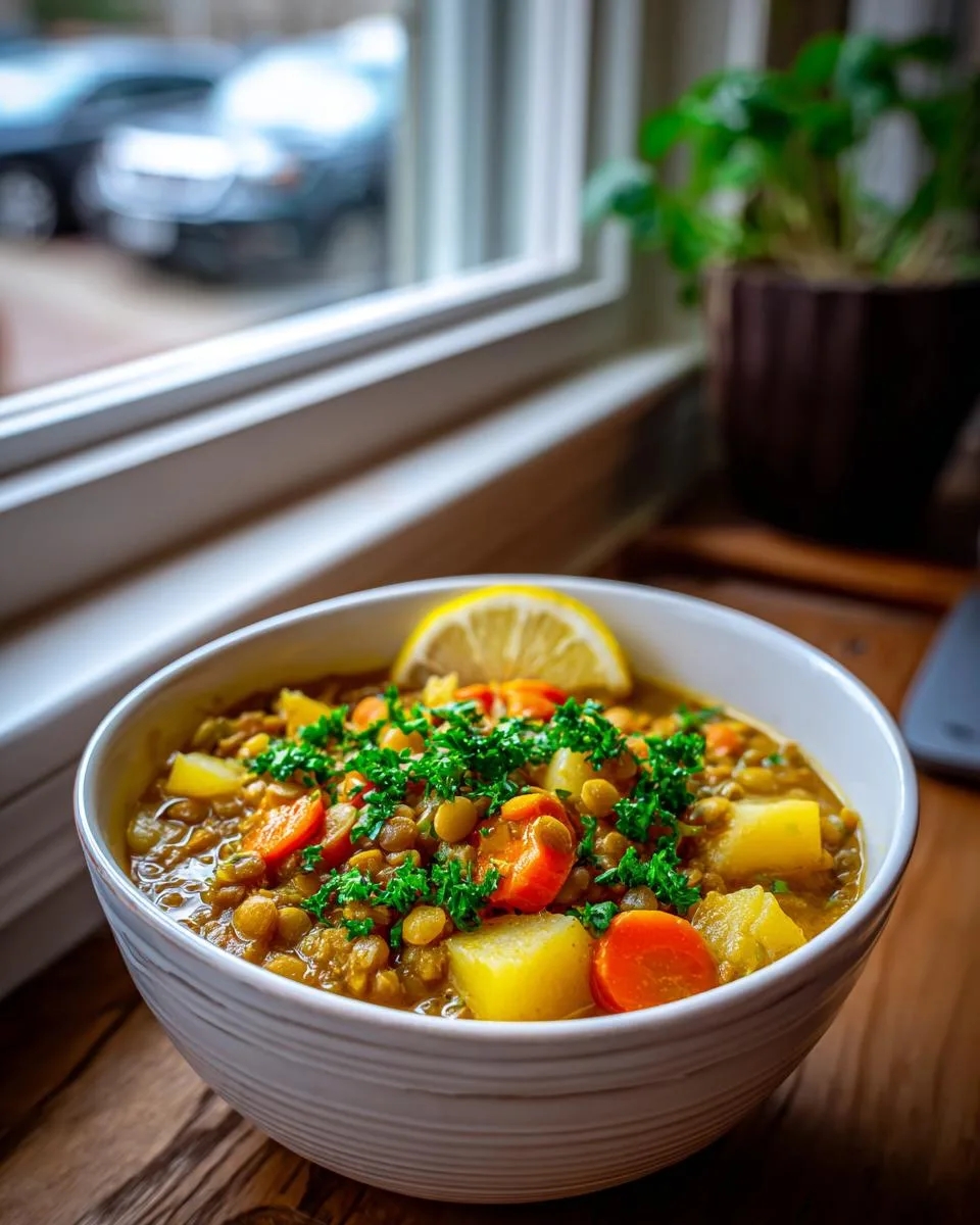 Lebanese Lentil Soup Recipe - detail 4