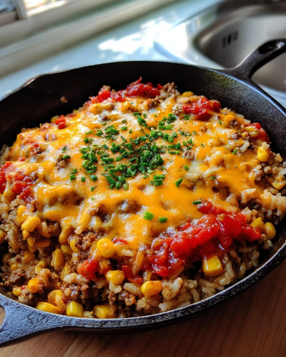 Mexican Ground Beef Rice - detail 3