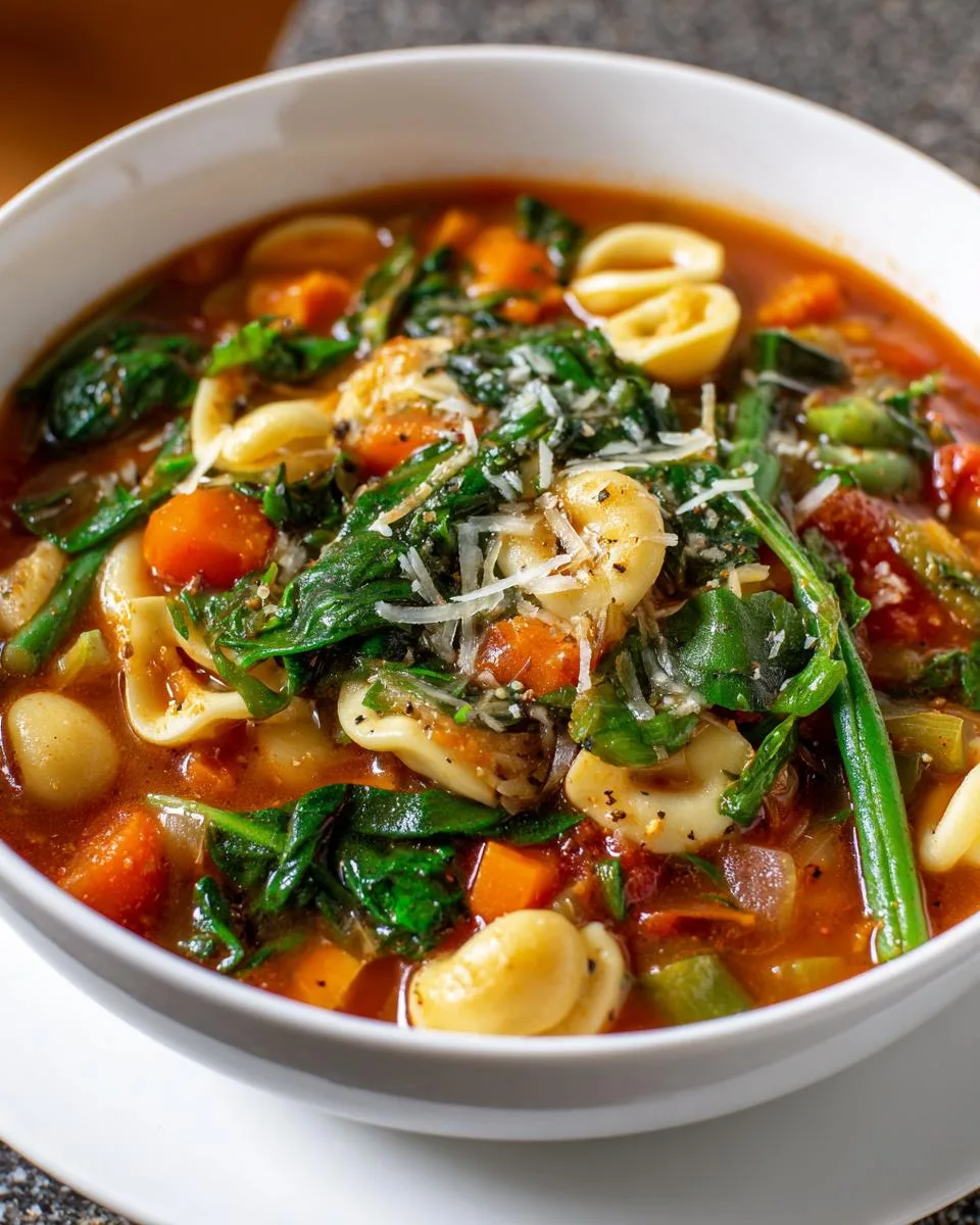 Minestrone Soup - detail 3