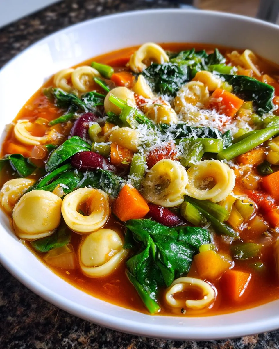 Minestrone Soup - detail 4