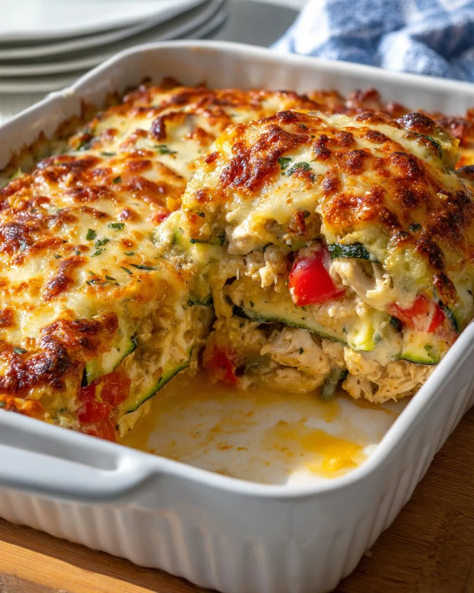 Rotisserie Chicken Zucchini Casserole - detail 3