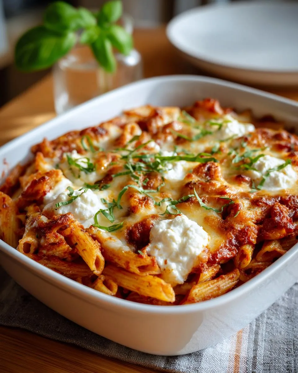 Slow Cooker Baked Ziti - detail 3