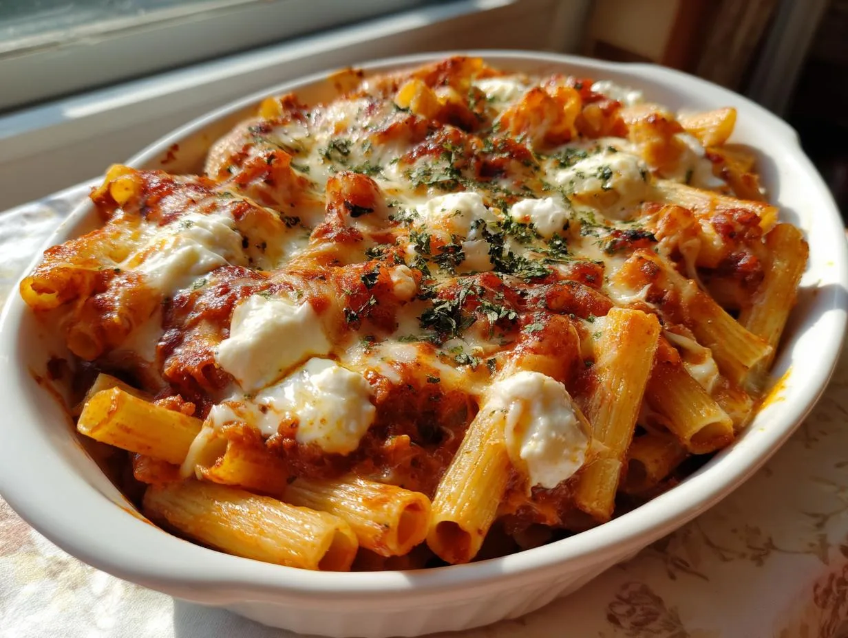 Grandma Jo’s 3-Hour Slow Cooker Baked Ziti for Cozy Nights