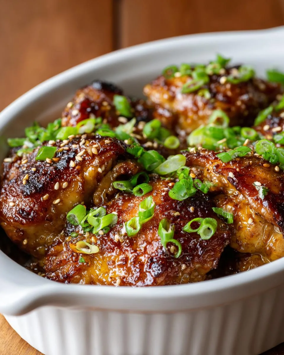 Slow Cooker Honey Garlic Chicken Thighs - detail 3