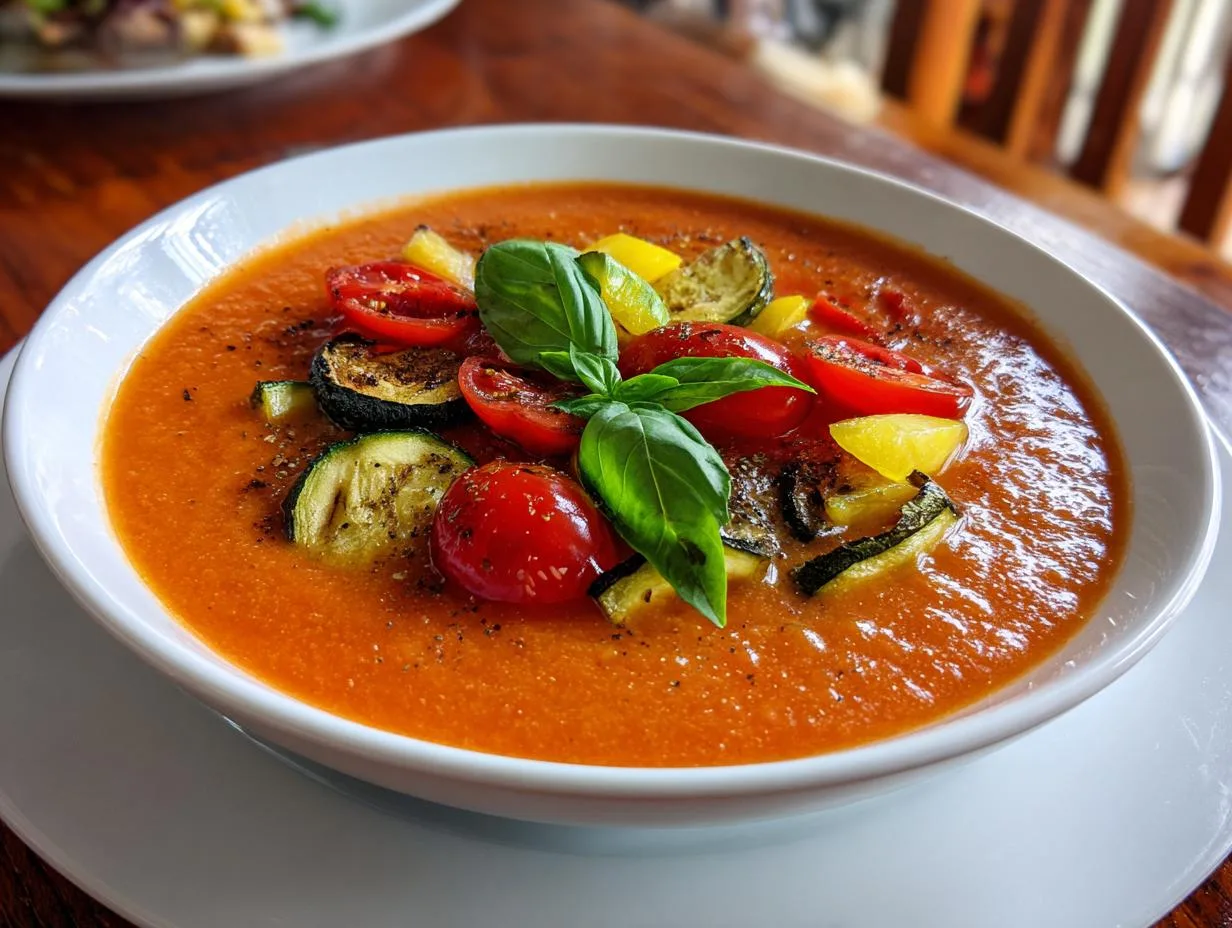Tomato Soup With Fresh Tomatoes – Comfort in a Bowl