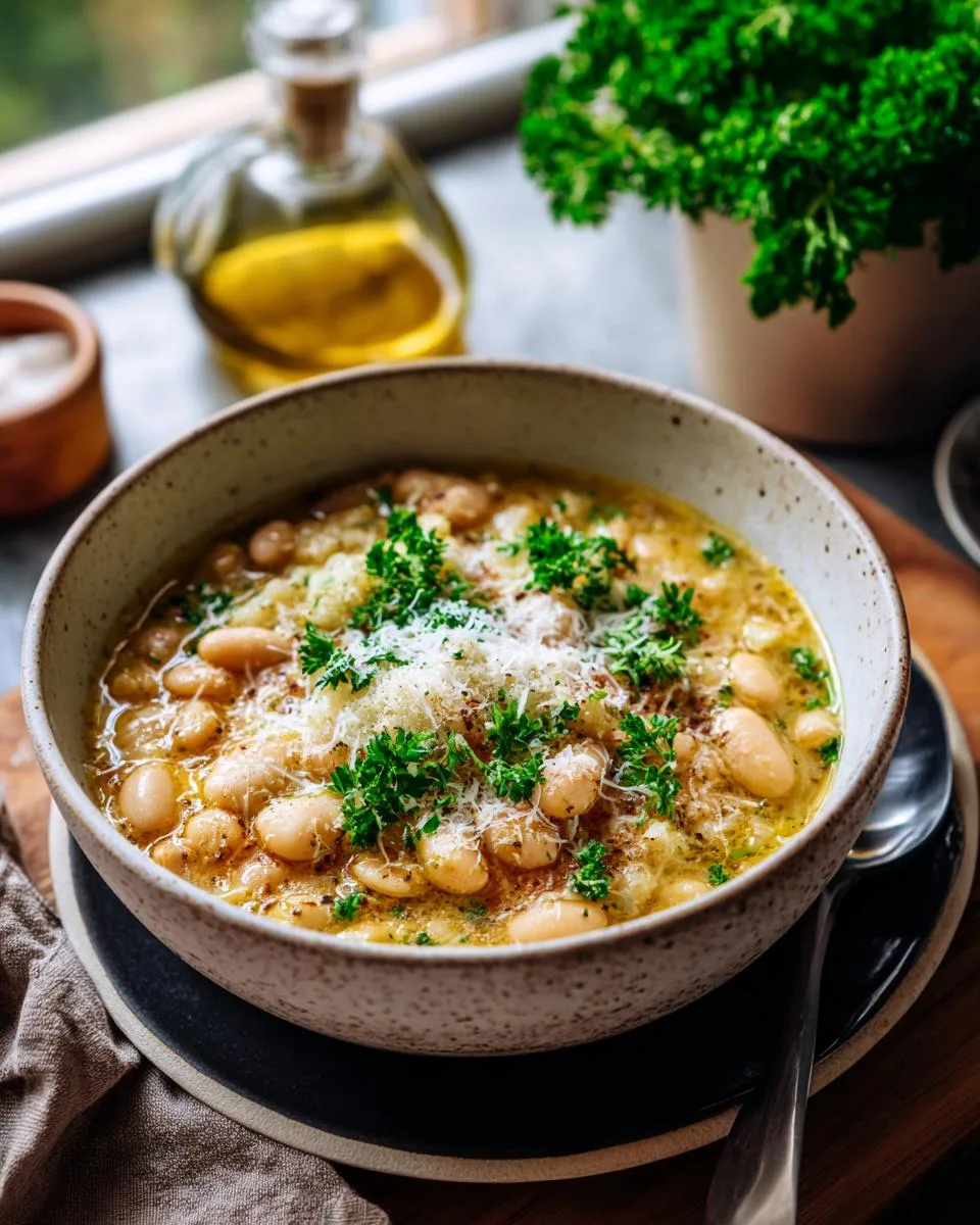 Tuscan White Bean Soup - detail 4