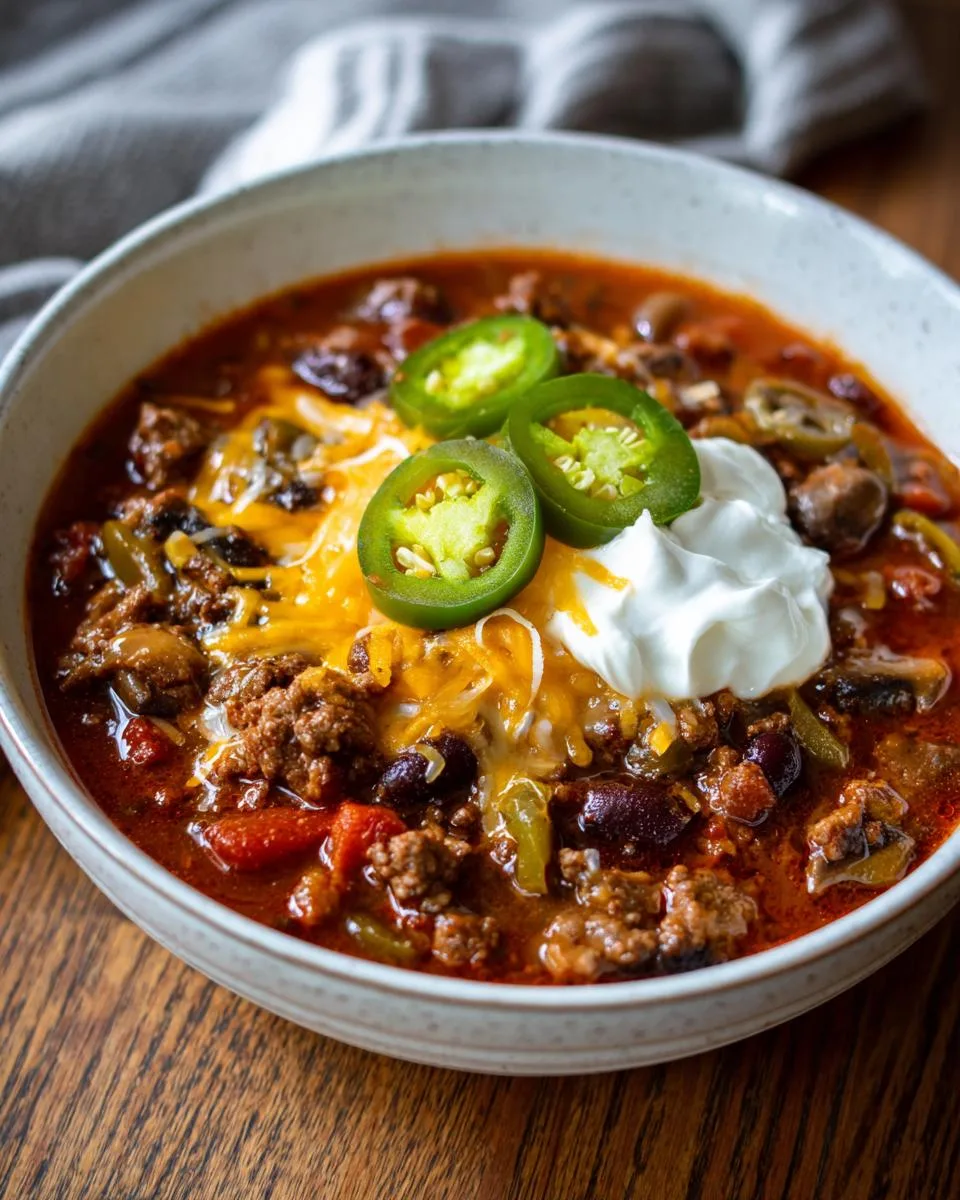 all-american beef chili recipe - detail 3